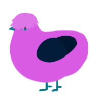 A orchid and tumblr chicken