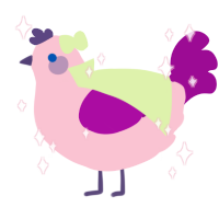Lilith, a rose and plum chicken