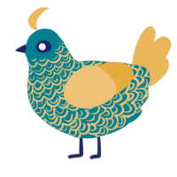 Beach Scented Candle, a sea and honey chicken with a double-lace pattern