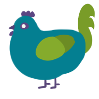 A sea and chartreuse chicken
