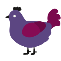 A overcast and wine chicken
