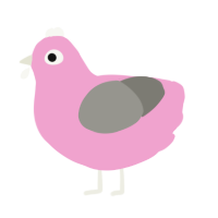 Expired Raw Nugget, a pink and ash chicken