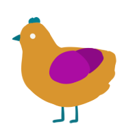 single dollar bill, a orange and plum chicken