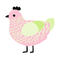Gothic Rose, a rose and apple chicken with a lace pattern