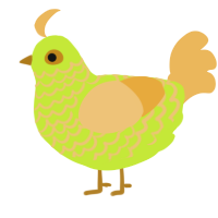 Lemon, a lime and honey chicken with a lace pattern