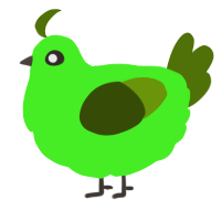 A amethyst and lilac chicken
