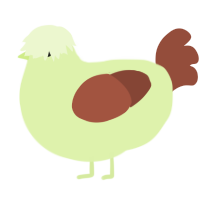 A apple and russet chicken