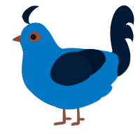 A sapphire and tumblr chicken