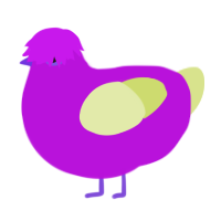 A amethyst and lemon chicken