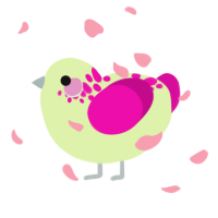 A apple and fuchsia chicken with a neck-speckle pattern