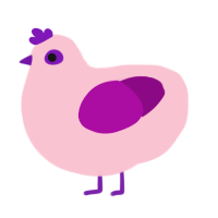 A rose and plum chicken