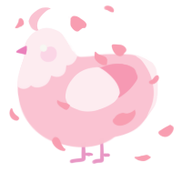 A rose chicken with a head pattern