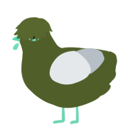 A olive and mist chicken