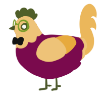 Tomato Paste, a wine and honey chicken with a head pattern