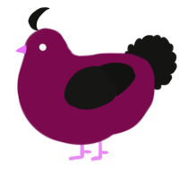 A wine and black chicken