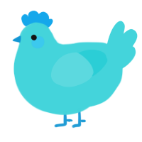 A aqua chicken