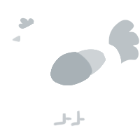 The Lost, a black and brown chicken