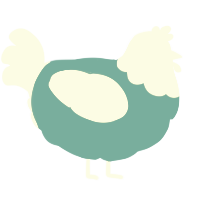 Vermilion Pt2, a vermilion and black chicken with a head pattern