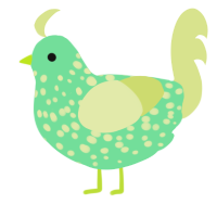 McDonalds Sprite, a spring and lemon chicken with a speckle pattern