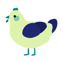 Sea Slug, a apple and navy chicken