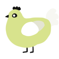 A lemon and white chicken