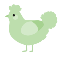 A gluppy chicken