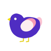 A indigo and rose chicken