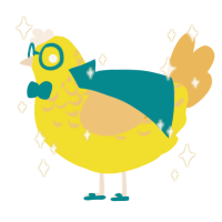 Kitami, a yellow and honey chicken with a half-lace pattern