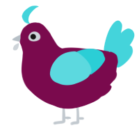 A wine and aqua chicken