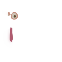 A white chicken with a lace pattern