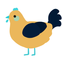 A honey and tumblr chicken