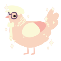 A rose chicken with a neck-band pattern