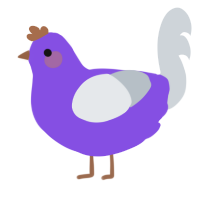 Purple skies, a blurple and mist chicken