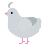 (unnamed), a mist and silver chicken with a speckle pattern