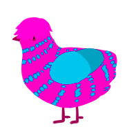 (unnamed), a fuchsia and sea chicken with a bar pattern