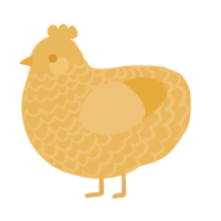 Hundred Acre Wood, a honey chicken with a lace pattern