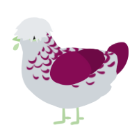GetInto Hypnosis Mic, a mist and wine chicken with a half-lace pattern