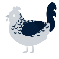 revenge of mayfly, a mist and tumblr chicken with a half-lace pattern