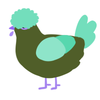 A olive and mint chicken