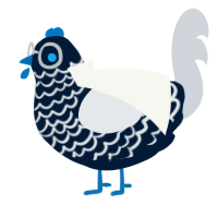 meidys, a tumblr and mist chicken with a lace pattern
