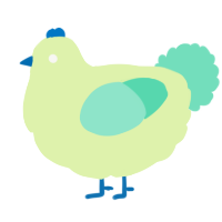 A apple and mint chicken