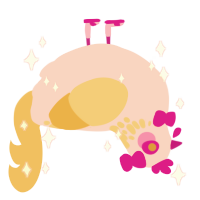 A rose and honey chicken with a neck-speckle pattern