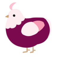 debate me bro, a wine and rose chicken with a head pattern