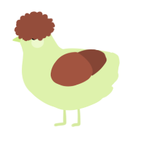 A apple and russet chicken