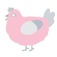 A rose and mist chicken