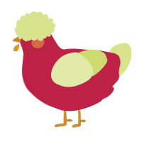 A crimson and lemon chicken