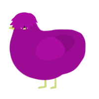 A plum chicken