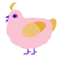 A rose and honey chicken