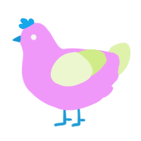 A lavender and apple chicken