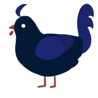 A tumblr and navy chicken